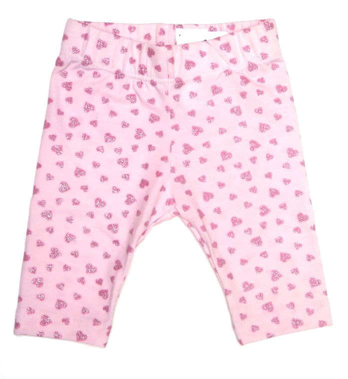 Calza de Modal de Corazones con Brillos