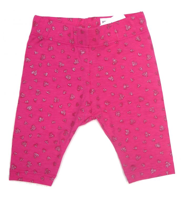 Calza de Modal de Corazones con Brillos