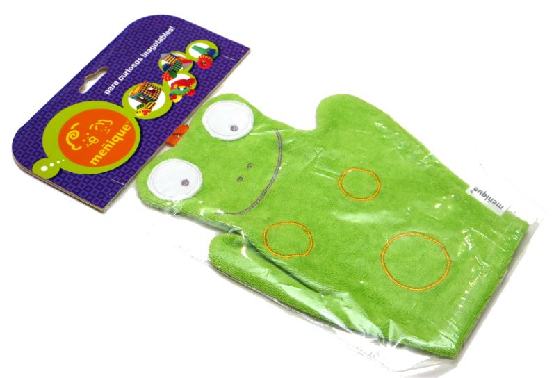 Guante Manopla Para Baño Pato.