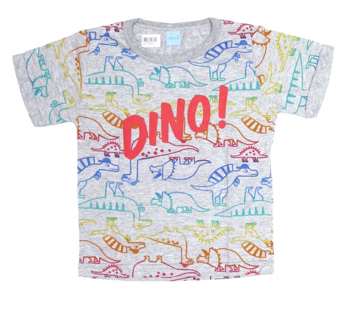 Remera de Dinosaurio Manga Corta