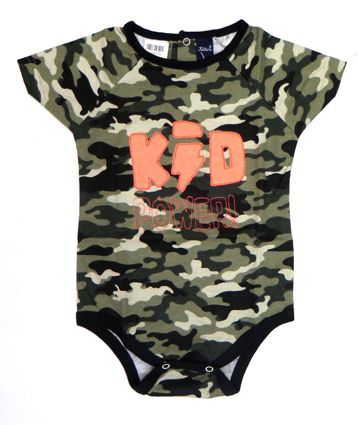 Body Camuflado - Bordado