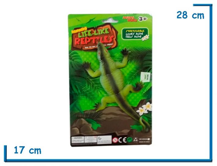 Animales Reptiles de Goma Soft - Se estiran - Lagartija