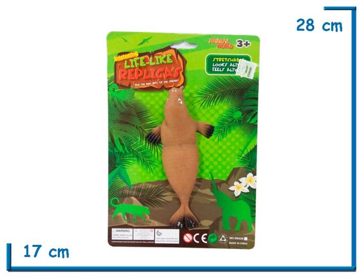 Animales Reptiles de Goma Soft - Se estiran - Morsa
