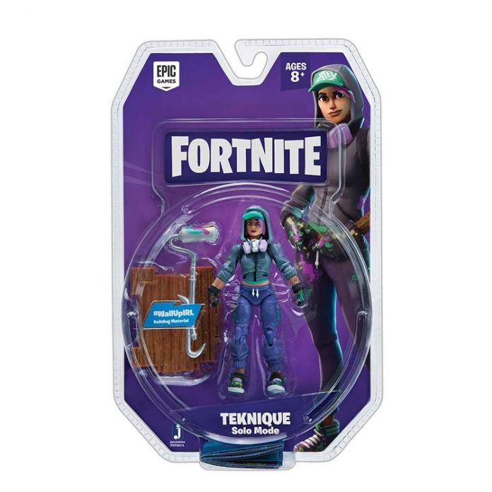 Muñeco Teknique - Fortnite - incluye accesorios
