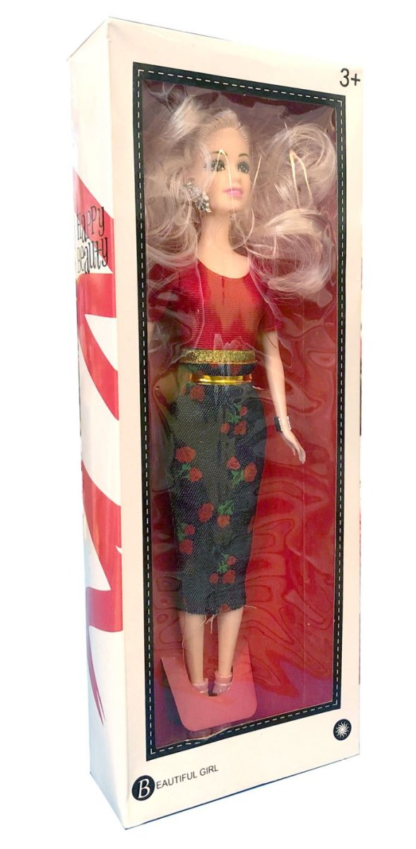 Muñeca Articulada en Caja con Visor