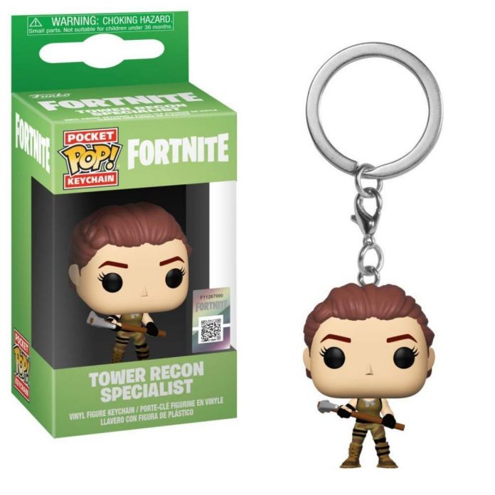 Funko Pocket Pop! Keychain - Llavero - Tower Recon Specialist - Fortnite