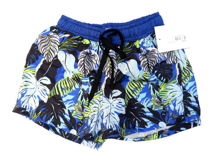 Short de Baño Estampado Palmera