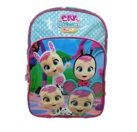 Mochila Espalda Cry Babies Con Relieve - 40 cm