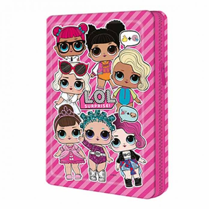 Cartuchera Metalica 1 Piso - LOL