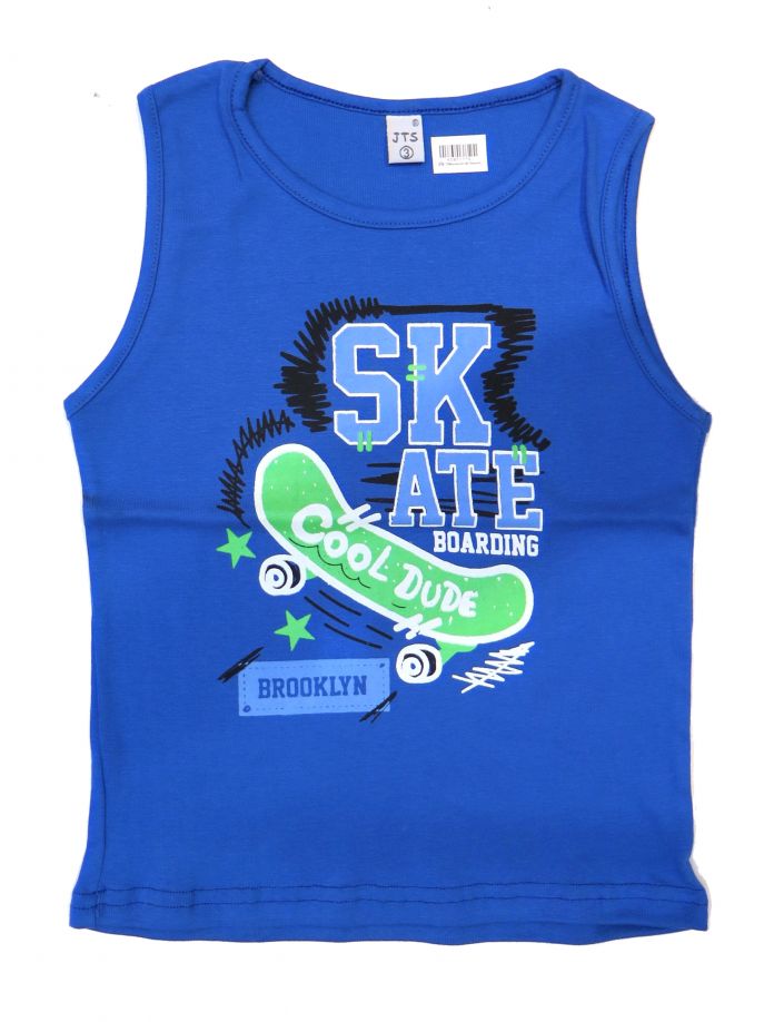 Musculosa Con Estampa Skate