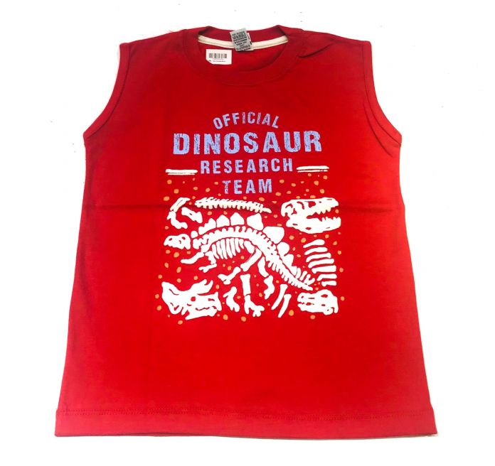 Musculosa Con Estampa Dinosaurio