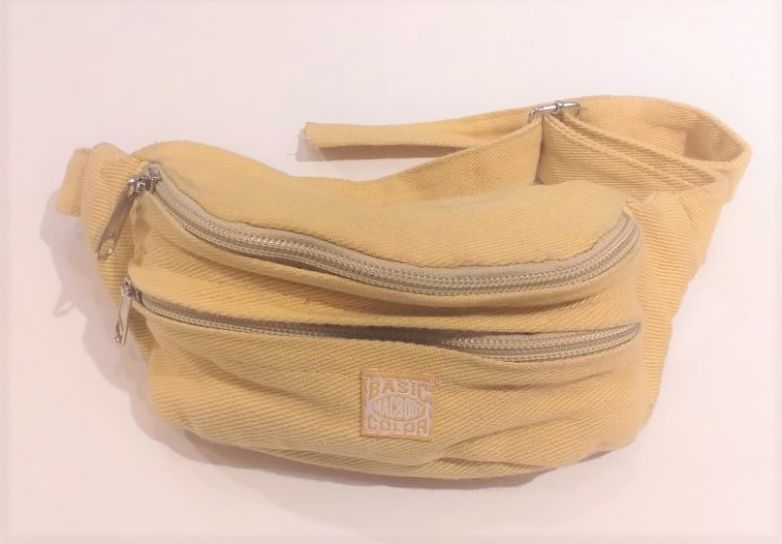 Riñonera De Tela - Doble Cierre