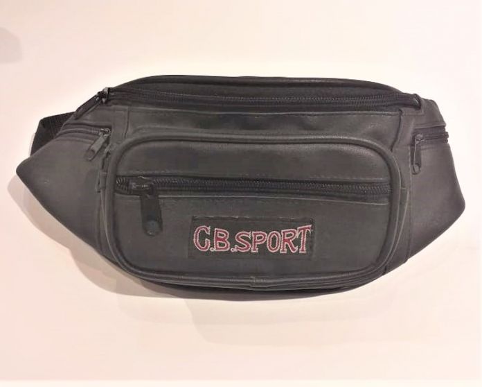 Riñonera De Cuero - Bolsillo Frontal - Bolsillos Laterales