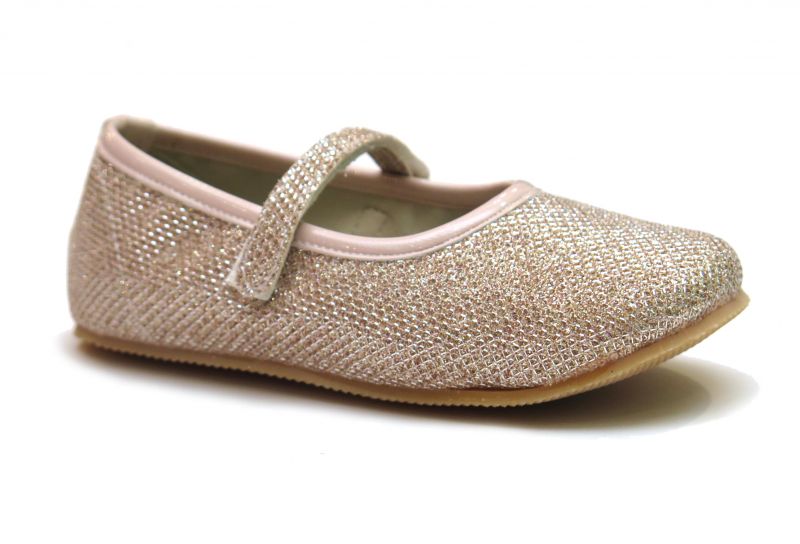 Balerina Chatita Con Velcro Lurex