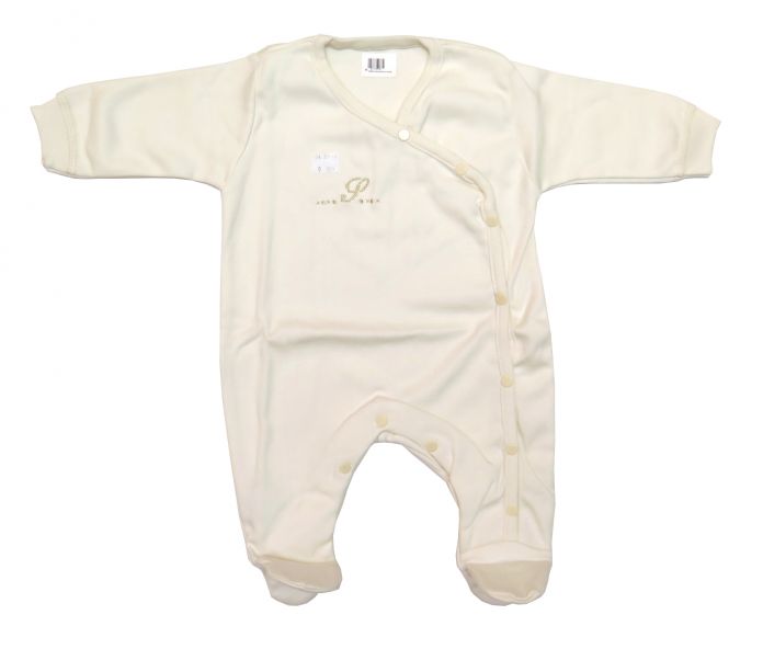 Enterito Manga Larga con Broche de Costado