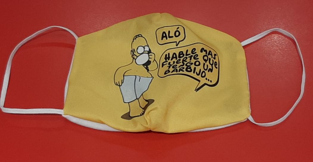 Tapa Bocas Personaje Barbijo