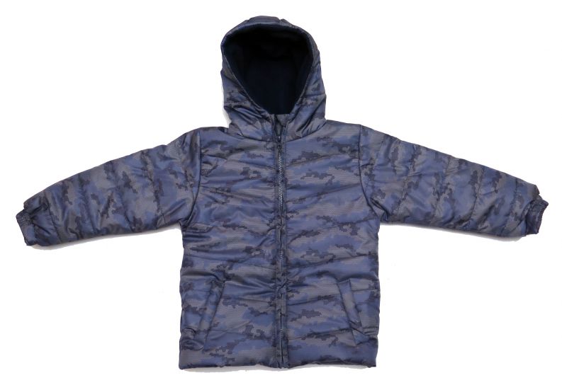 Campera De Abrigo Camuflada Con Polar interior