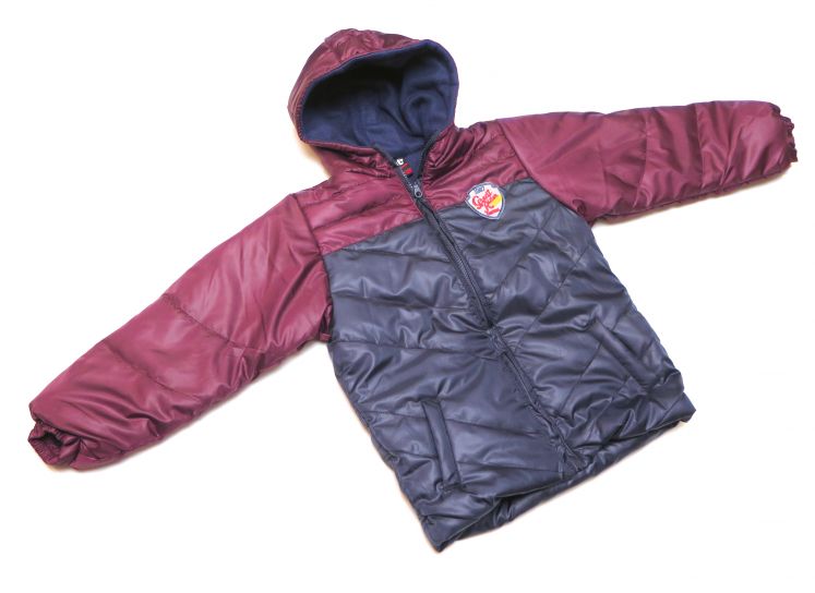Campera De Abrigo dos colores Con Polar interior
