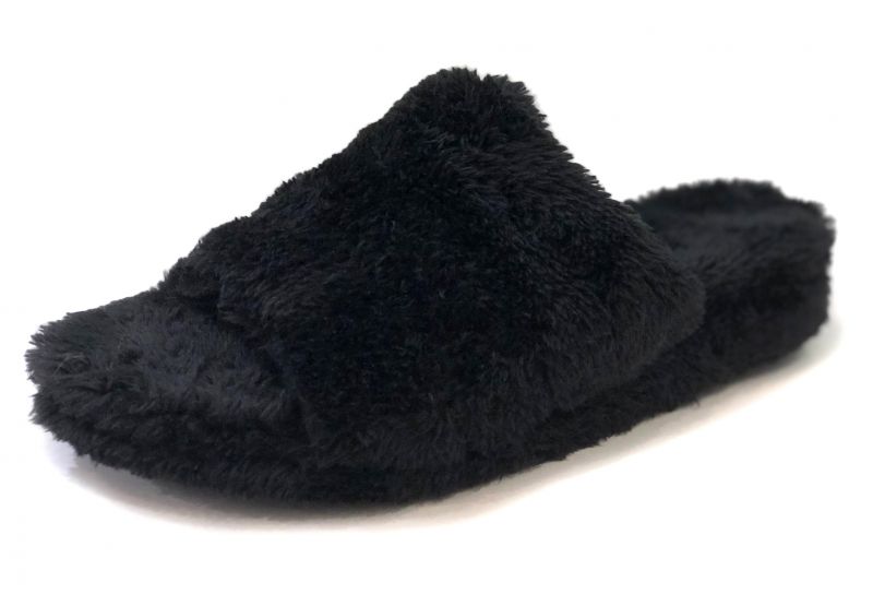 Pantufla Chinela Peluda Mujer