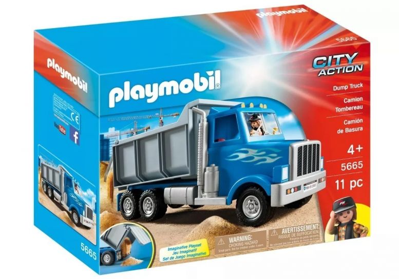 City Action - Camion De Basura - Dump Truck