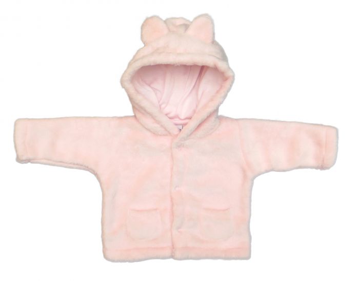 Campera de Piel con Capucha