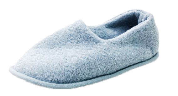 Pantufla Towel Con Textura Huellita