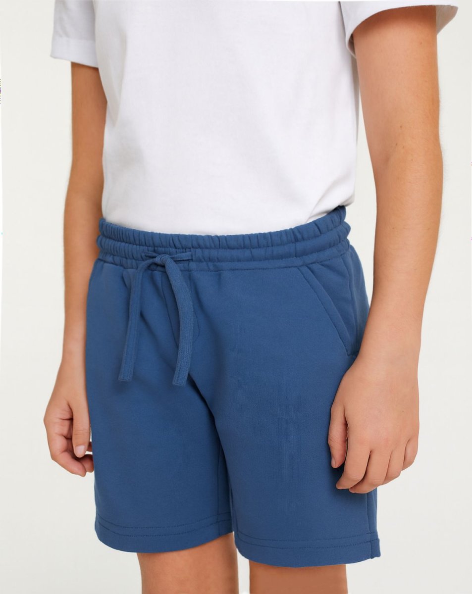 Short Bermuda Algodon Rustico Con Cintura Ajustable