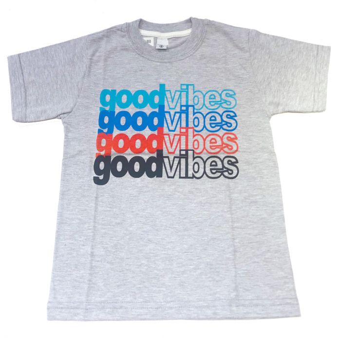 Remera Good Vibes Manga Corta Varon