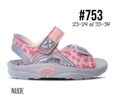 Sandalia Todo Goma 2 velcros