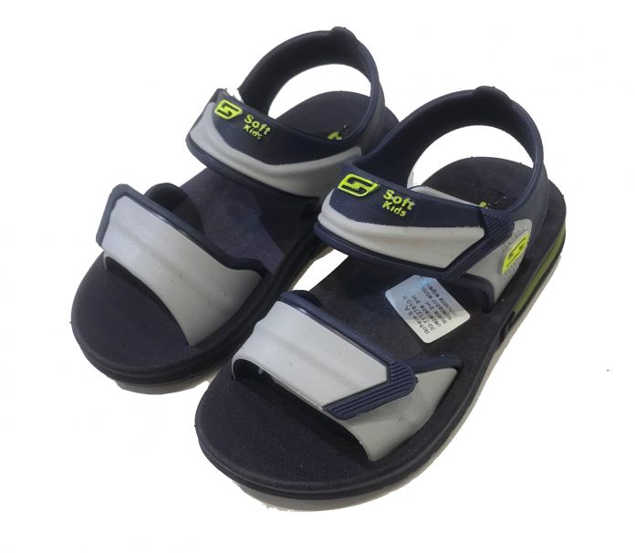 Sandalia Todo Goma 2 Velcros Soft Sport