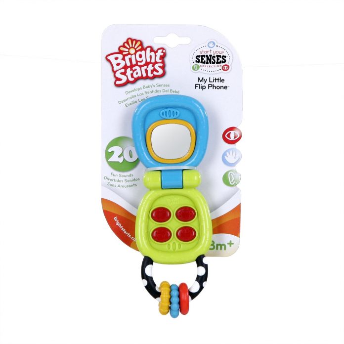 Telefono Celular Sonajero - 20 Sonidos Diferentes - My Little Flip Phone