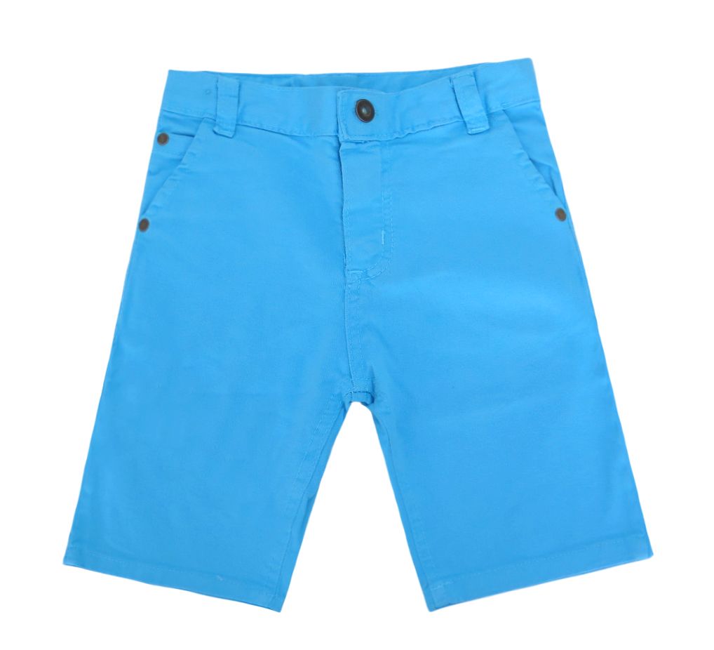 Bermuda Gabardina Elastizada Color Con Cintura  Elaslizada