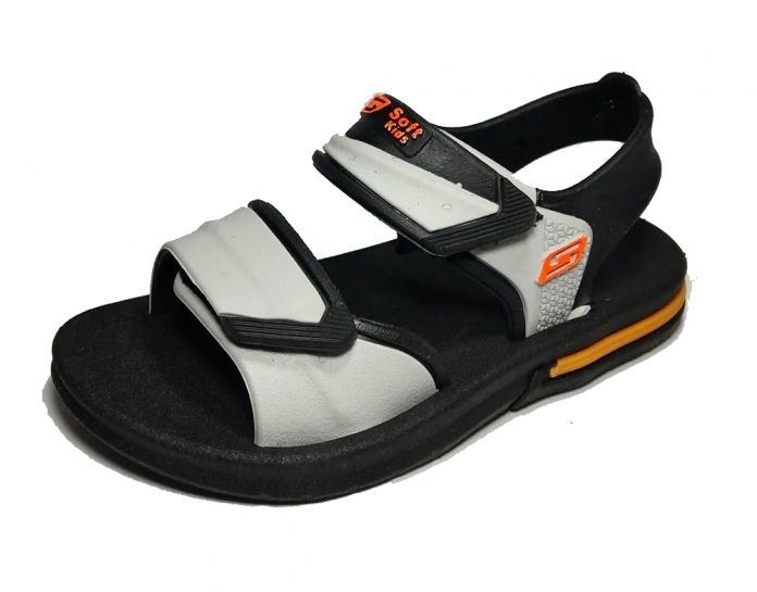 Sandalia Todo Goma 2 Velcros Soft Sport