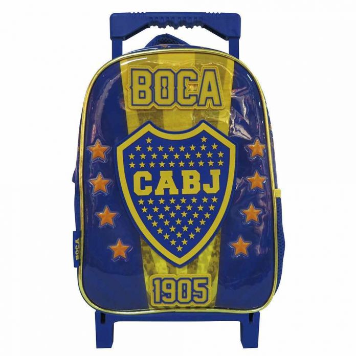 Mochila Con Carro Jardin Boca Juniors