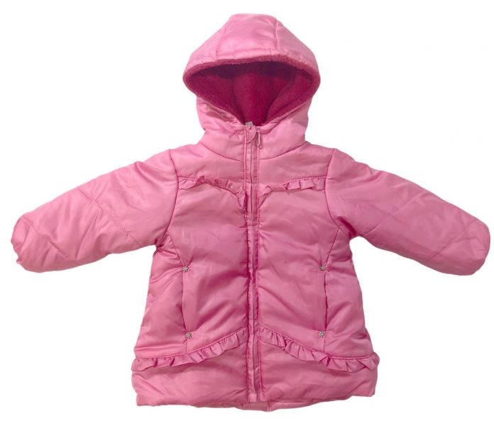 Tapado Abrigado Nena Liso - Con Piel Interior