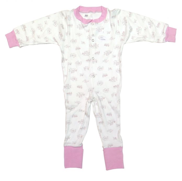 Enterito Pierna Larga Estampado Con Broche - Child