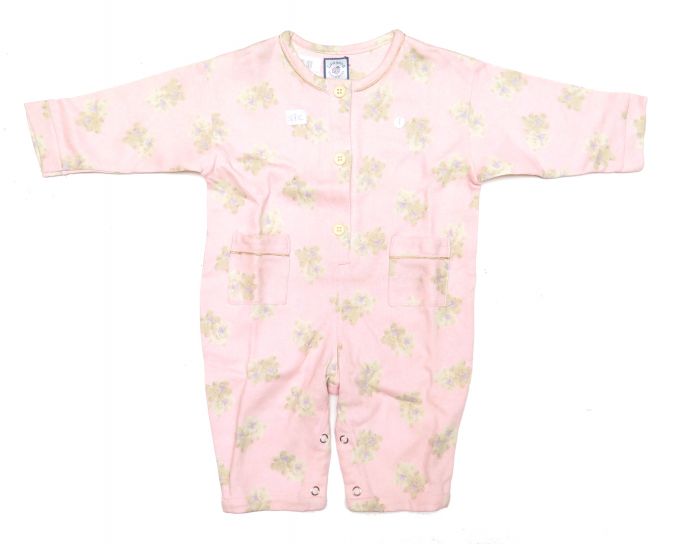 Enterito Pierna Largo Algodon Estampado Osos Sin Pie