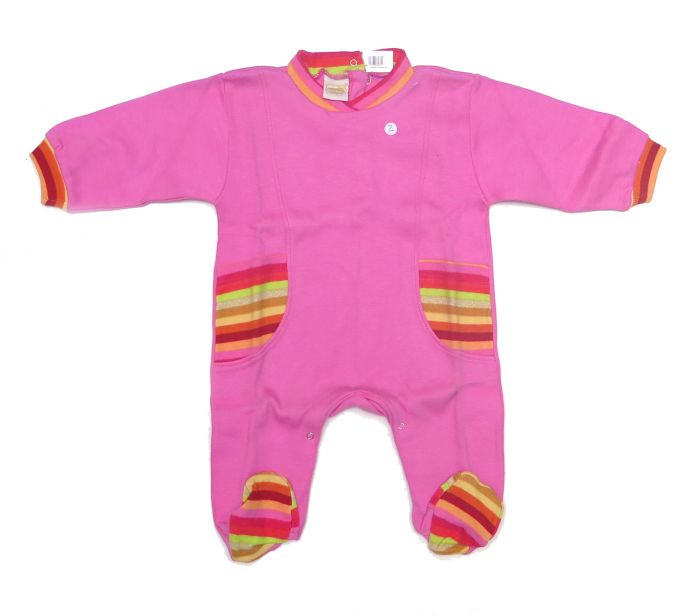 Enterito Con Pie Manga Larga Algodon