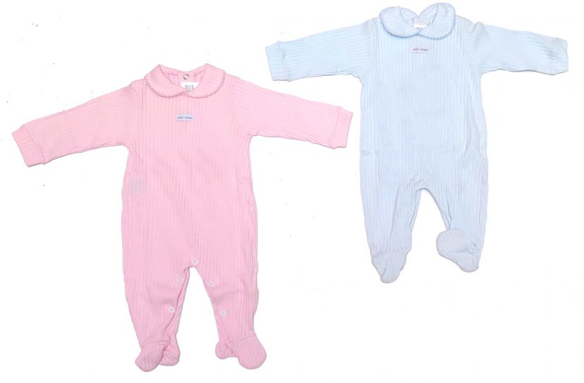 Enterito Con Pie Morley Liso Cuello Baby