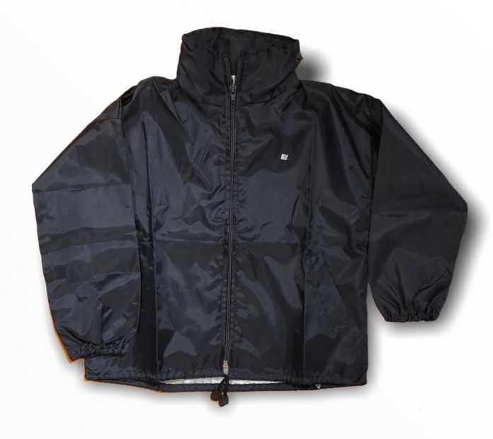 Camepra Rompeviento Silver con cierre y capucha