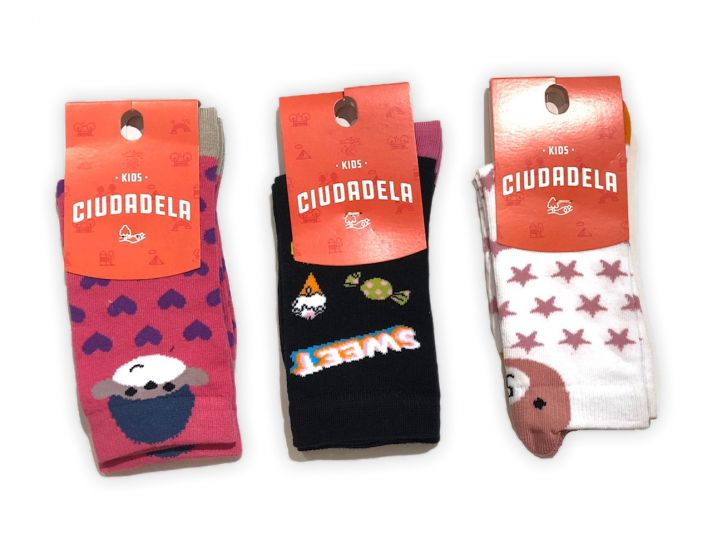 Soquete media Fantasia Niño