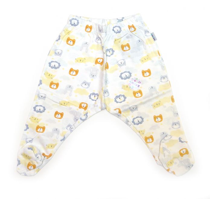 Medio Osito Con Pie Estampado Animales