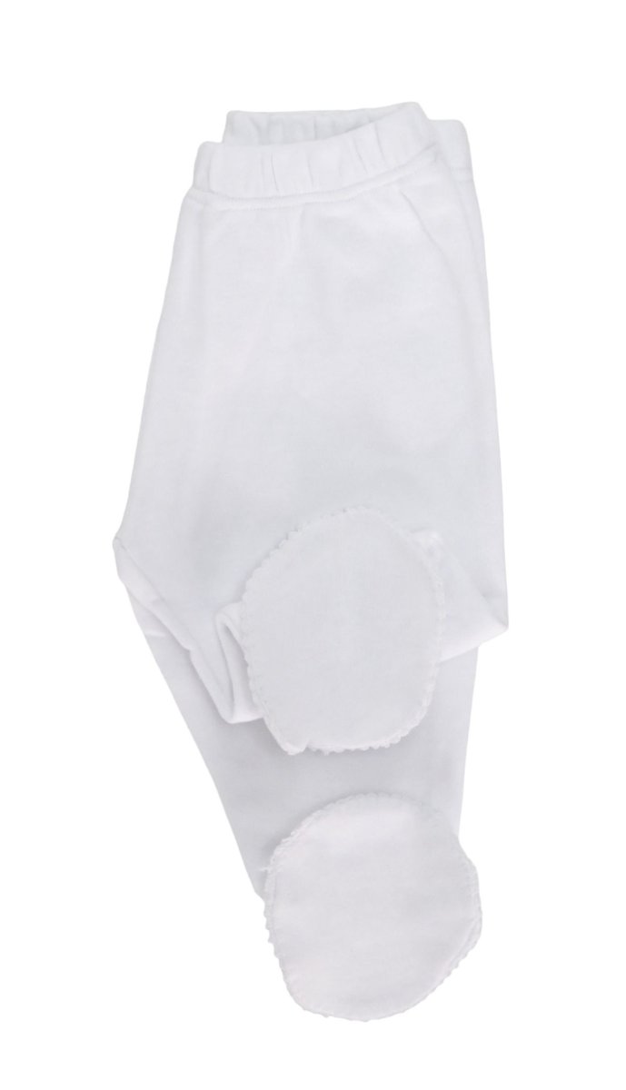 Medio Osito Liso Con Pie Picot