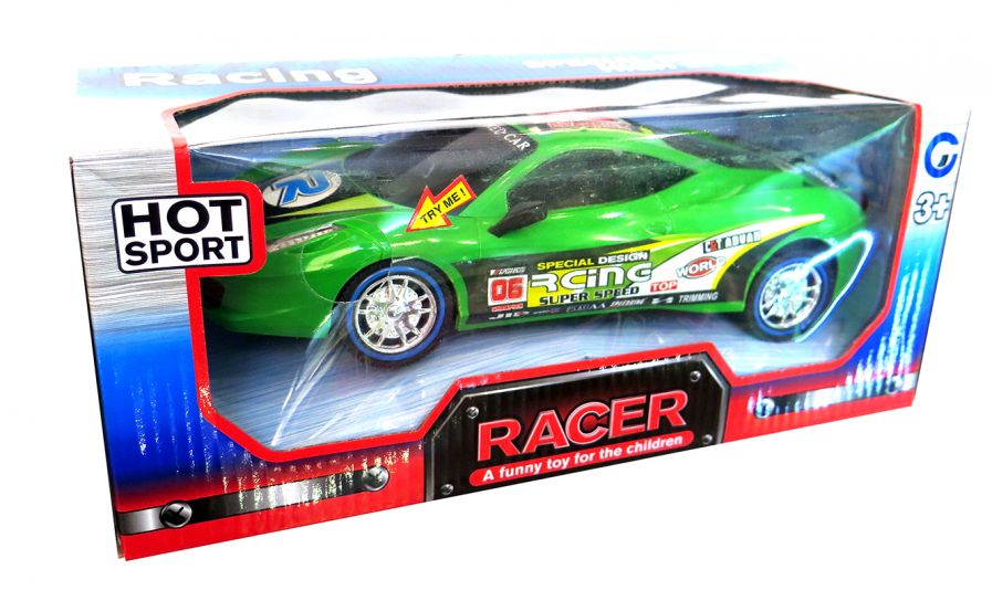 Auto A Friccion Con Luz Y Sonido