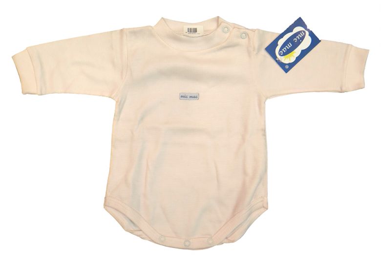 Body Manga Larga Estampado Cuadrille