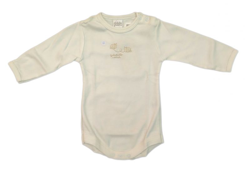 Body Manga Larga Bordado