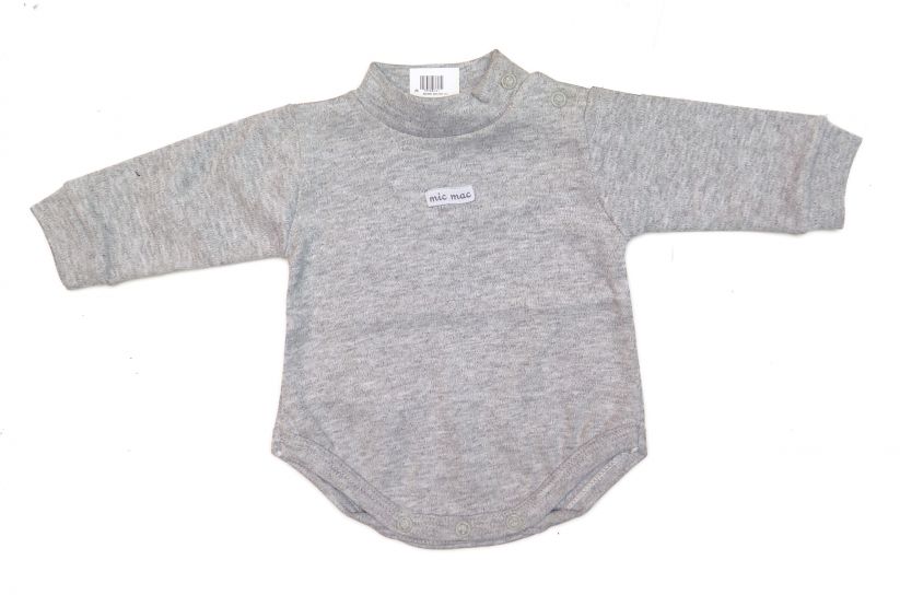 Body Manga Larga Media Polera Lisa