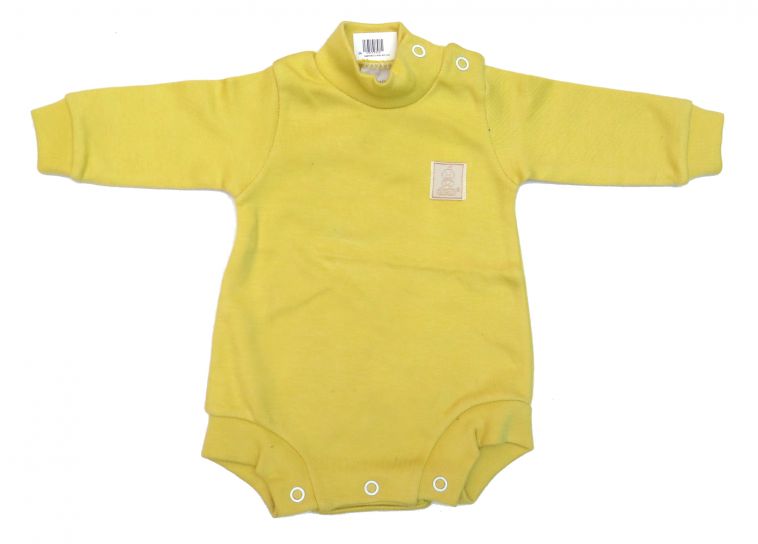 Body Manga Larga Media Polera Liso