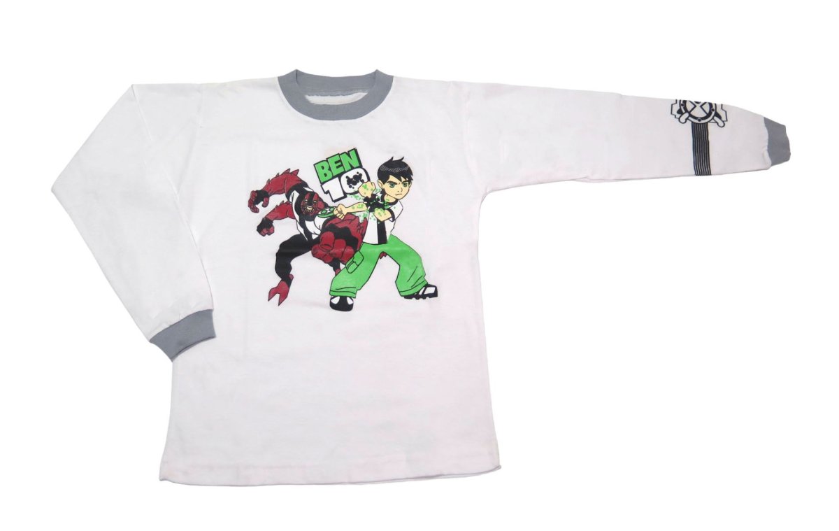 remera manga larga personaje BEN10