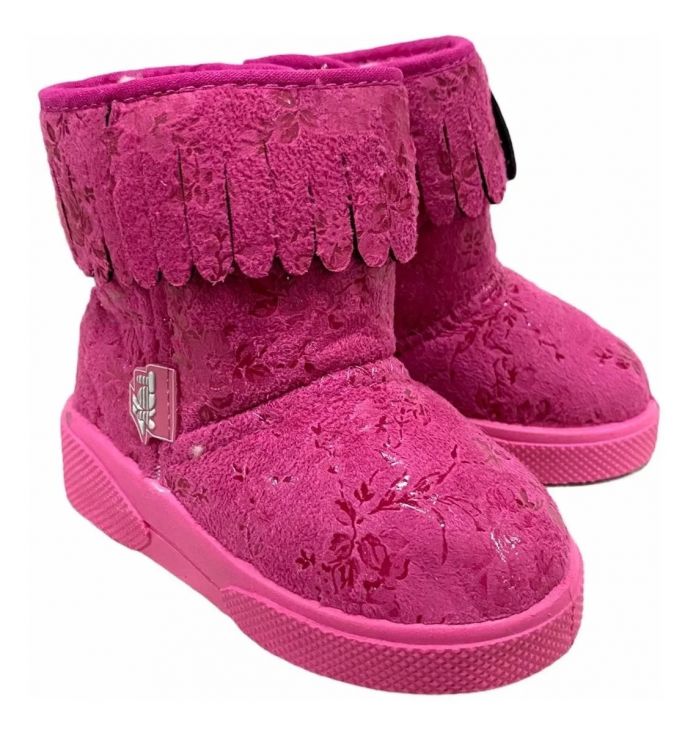 Pantubota Con Flecos y Cordero Interior